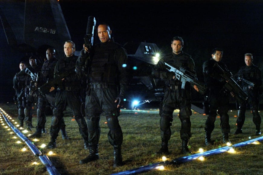 Dwayne Johnson - Gunnery Sergeant Asher "Sarge" Mahonin ( Doom )