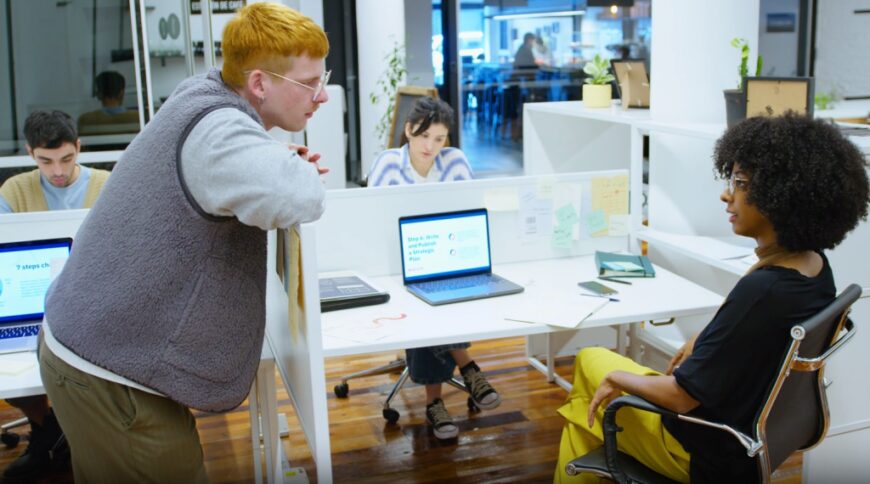Volunteering in Office
